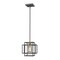 Z-Lite Titania 1 Light Mini Pendant, Bronze + Olde Brass 454MP-BRZ-OBR - alternate 4